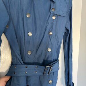 Burberry Brit Blue Trench Coat